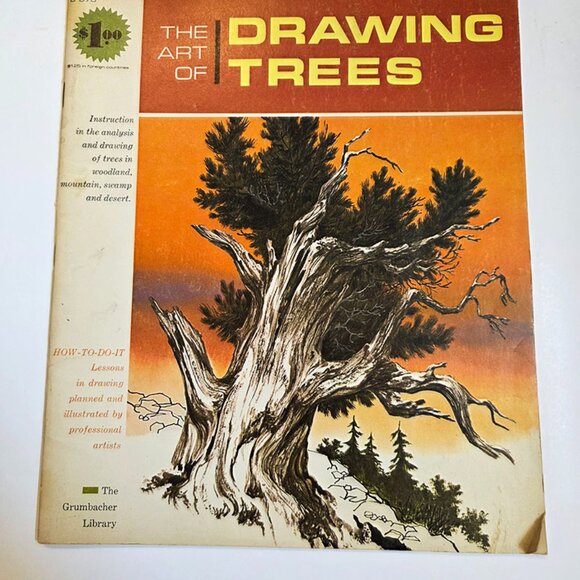 The Art of Drawing Trees (B-370) Grumbacher Library - Picture 1 of 11